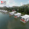 Casa flotante prefabricada del chalet del airbnb del RAD de la isla del estilo prefabricado de lujo modular del hotel