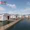 El chalet flotante del airbnb del RAD de la isla del hotel de la casa prefabricada prefabricada de lujo modular del estilo prefabricó caravanas
