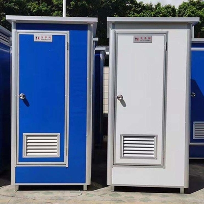 Baños móviles exteriores prefabricados con electricidad y tuberías