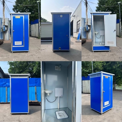Baños móviles exteriores prefabricados con electricidad y tuberías