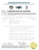 Porcelana FOSHAN RAD PREFABS COMPANY LIMITED certificaciones